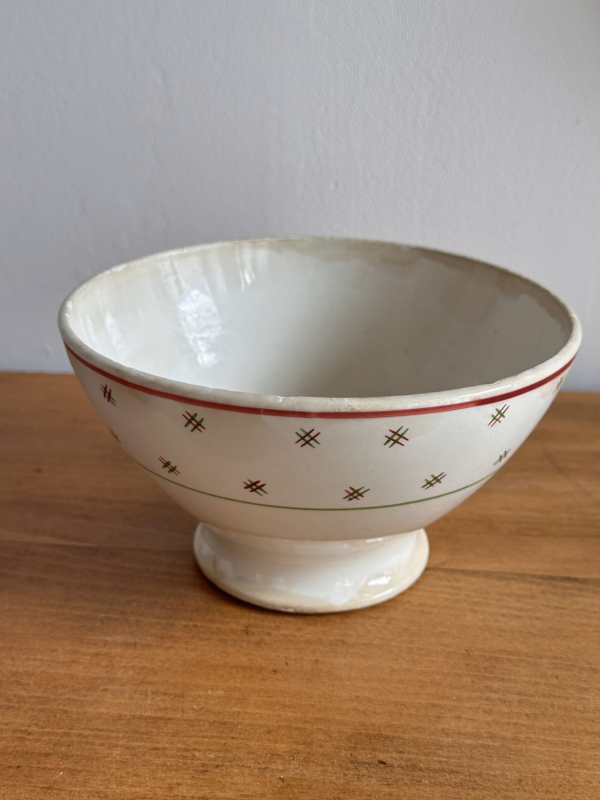 grand bol ancien luneville